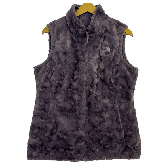 NEW The North Face Womens Mossbud Insulated Reversible Vest Medium Zip Pockets - Picture 2 of 11